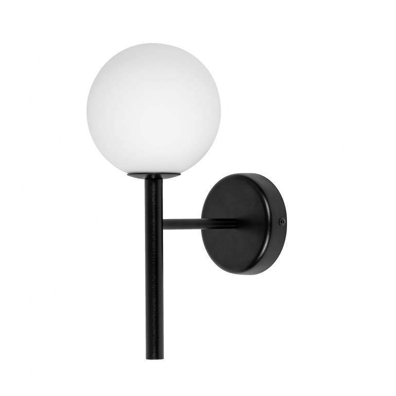 KOP A schwarze Wandleuchte / Wandleuchter