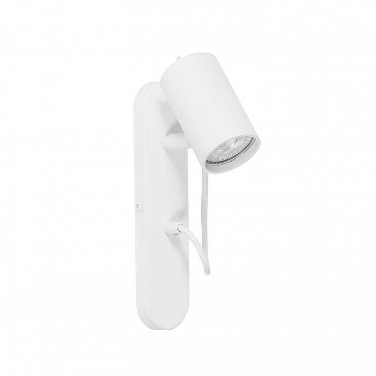 KOP F weiße Wandleuchte / Wandleuchter