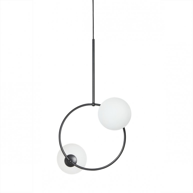 FUPPU A schwarze Pendelleuchte für die Decke