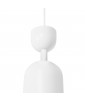 Lampa sufitowa SUPURU biała lampa wisząca UMMO