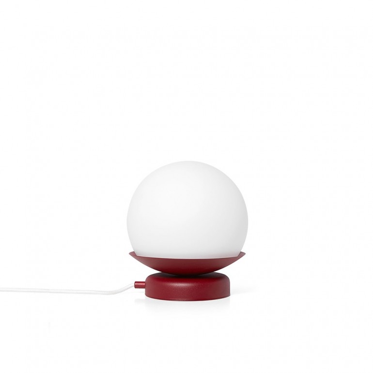 KUUL ST burgunderfarbene Tischleuchte
