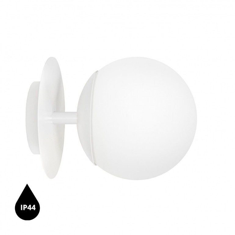 PLAAT C weiße Wandleuchte / Wandleuchter