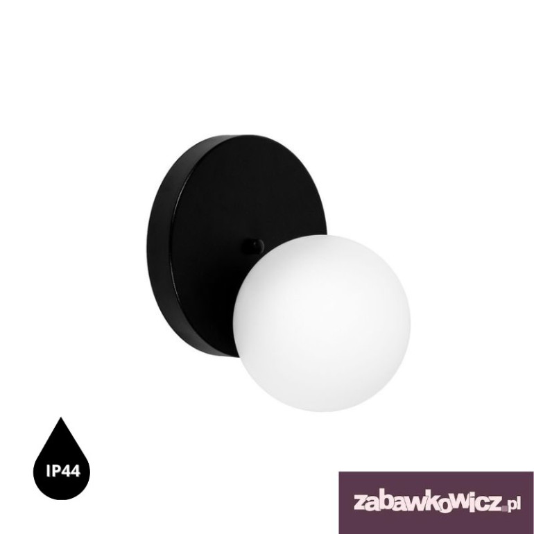 REFA A schwarze Wandleuchte / Wandleuchter