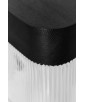 FLUMINA W A schwarze Wandleuchte / Wandleuchter