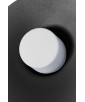 CAPONIO W A schwarze Wandleuchte / Wandleuchter