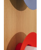 CAPONIO W A blaue Wandleuchte / Wandleuchter