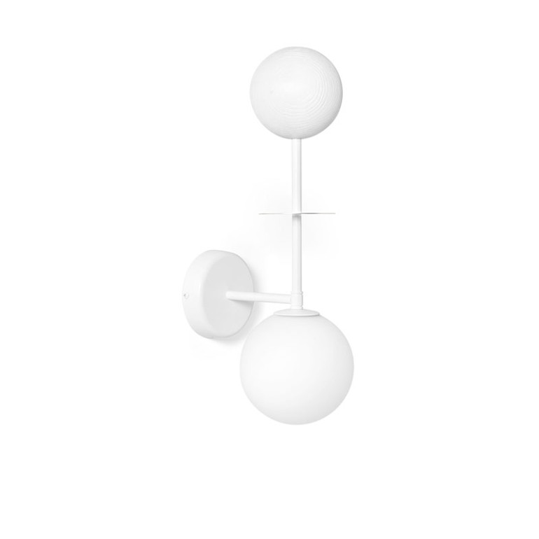 OIO B weiße Wandleuchte / Wandleuchter