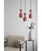 Lampa sufitowa SUPURU czarna lampa wisząca UMMO