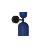 SUPURU marineblaue Wandleuchte mit schwarzem Rohr