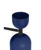SUPURU marineblaue Wandleuchte mit schwarzem Rohr