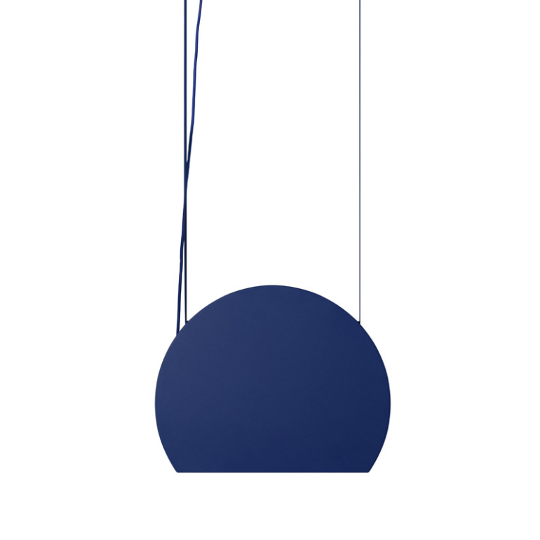 MALUMI B – dunkelblaue Deckenpendelleuchte