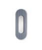RIFLO W A Steel – Wandleuchte aus Stahl mit graphitfarbenem Glas