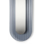 RIFLO W B Steel – Wandleuchte aus Stahl mit graphitfarbenem Glas