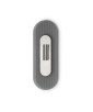 RIFLO W C Steel – Wandleuchte aus Stahl mit verstellbarem Reflektor und farblosem Glas